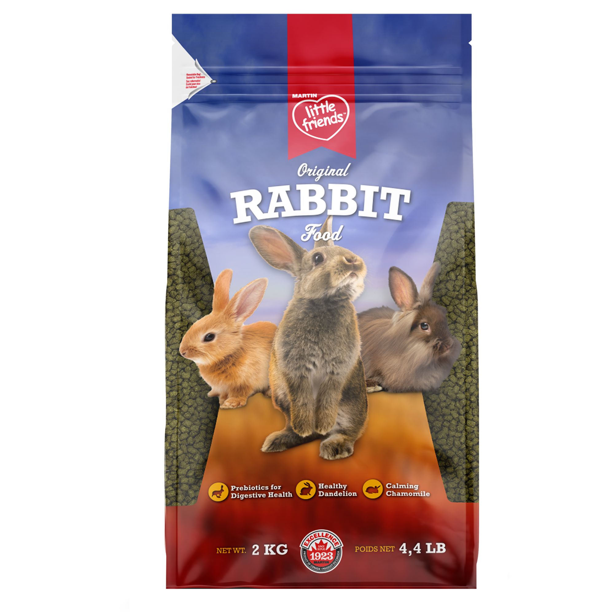 Martin Little Friends Original Rabbit Food 2kg Paw'n Pet Food