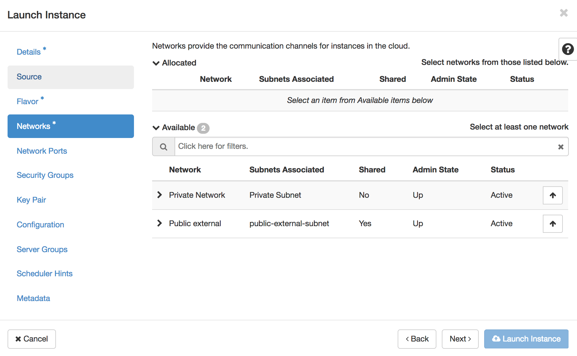 Using Nimbus Cloud computing at Pawsey Launching an Instance