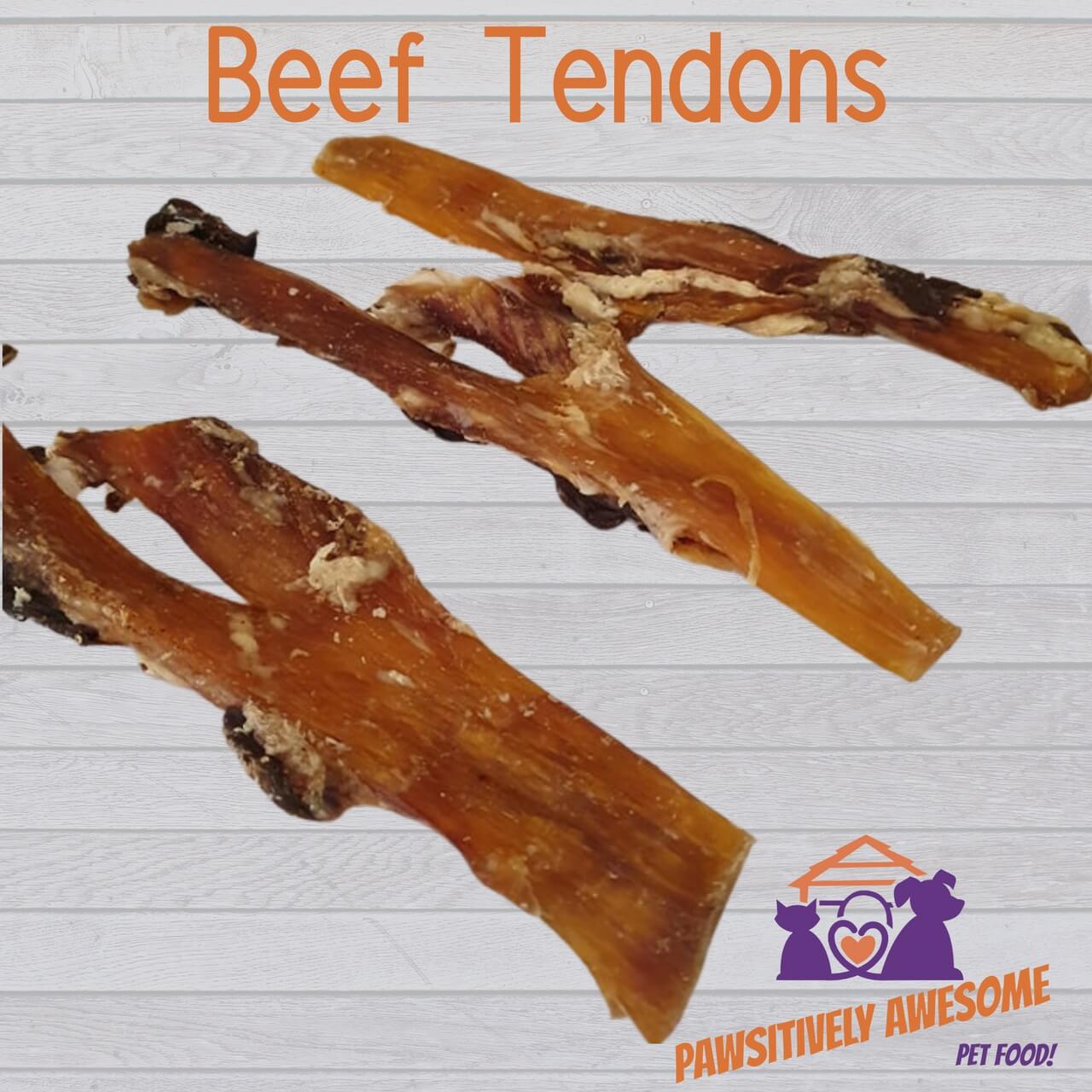 Beef Tendon AustralianMade, Natural, Dehydrated Dog Treat