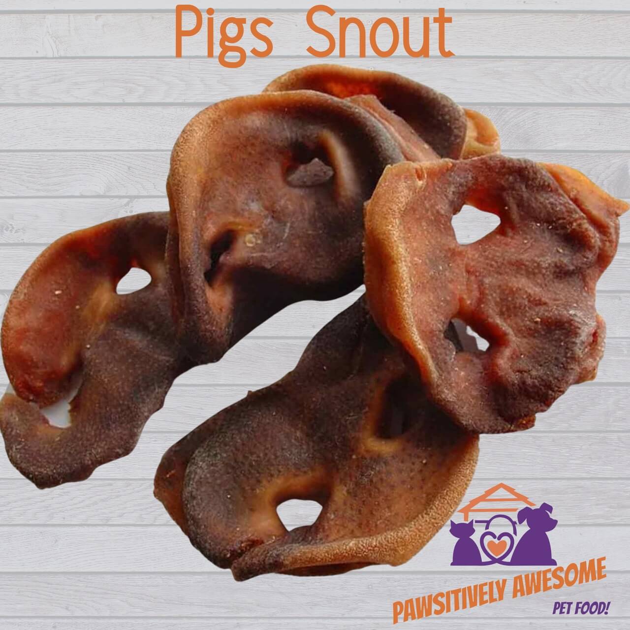 Pig Snout Treats for Dogs Pawsitively Awesome
