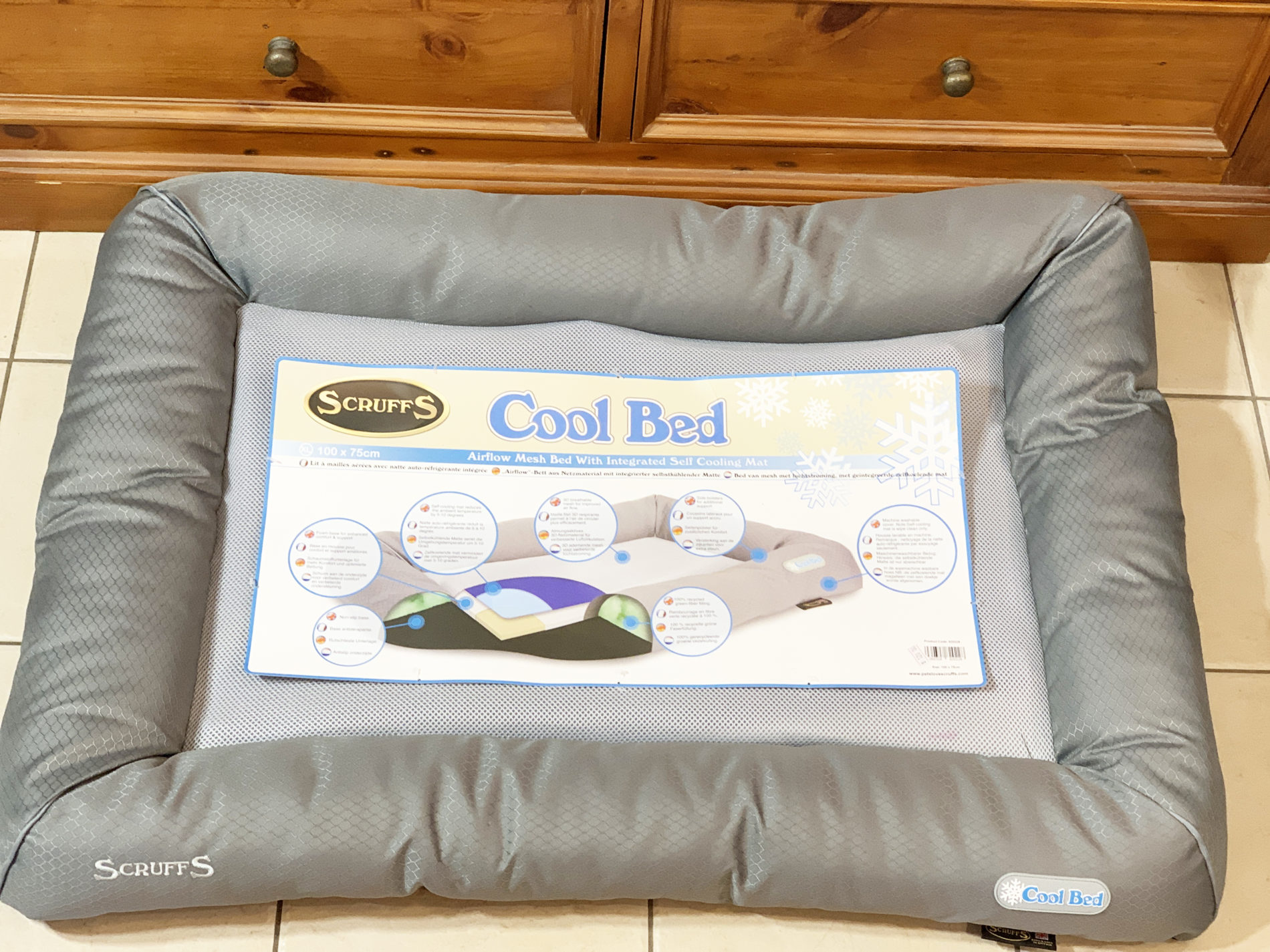 Scruffs Cooling Bed Paws Plus Claws