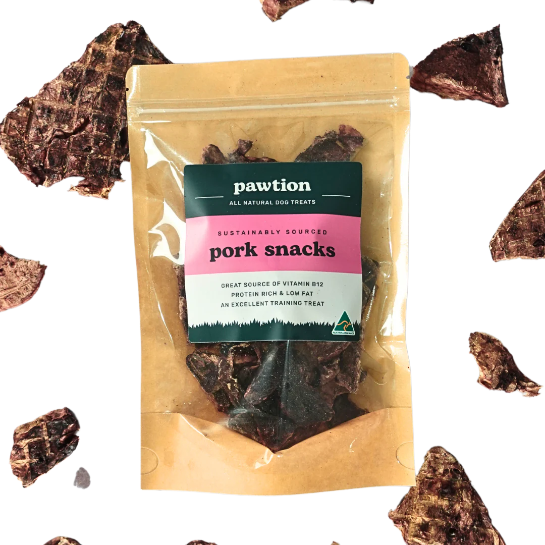 Pork Snacks 100 Natural Single Ingredient Treats Pawtion