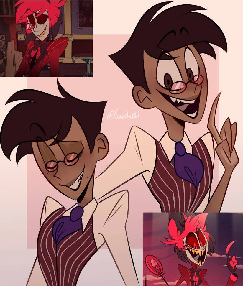 Hazbin Hotel Alastor Human Alastor Hazbin Hazbin Hotel Imagetypes Of