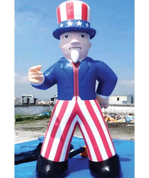 Uncle Sam Giant Roof Top Balloon 20 Ft Payless Balloons Advertising