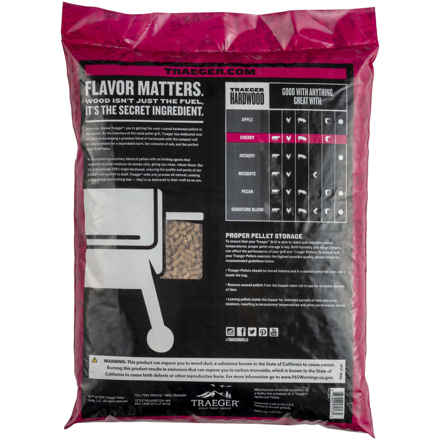 Traeger Cherry BBQ Wood Pellets Payless Hardware, Rockery & Nursery