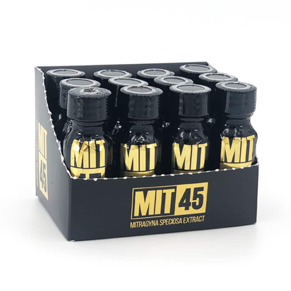 MIT 45 Liquid Kratom Shot Extract 12 bottles (1 Box) — Payless Kratom