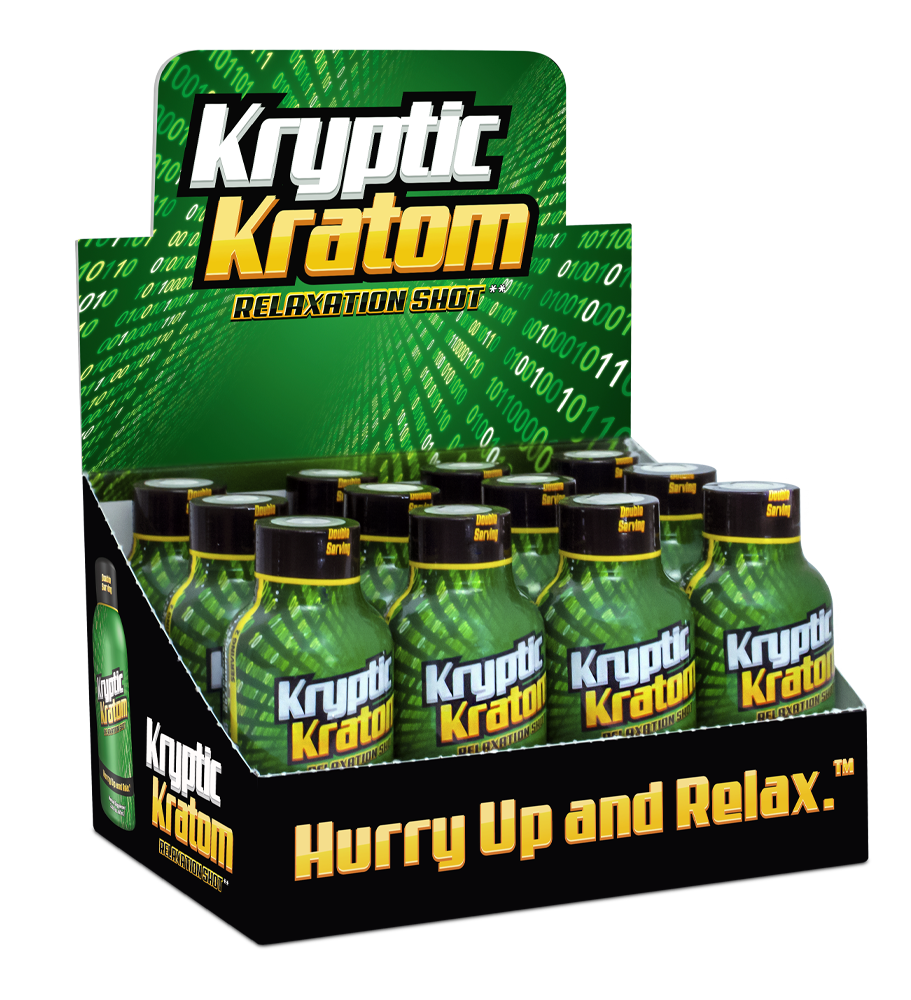 Buy Kryptic Relaxation Kratom Shot 2oz 60ml Shot