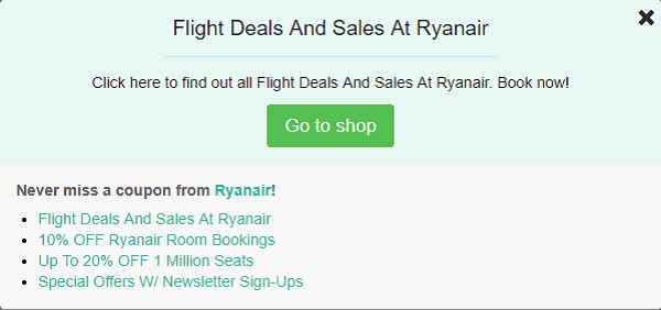 Ryanair Discount Code NHS Valid Voucher Luggage Student