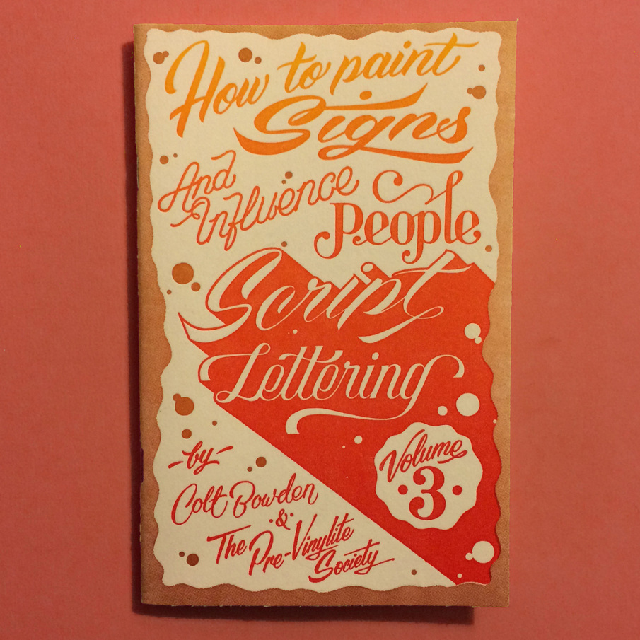 Sign Painting Books COLT BOWDEN