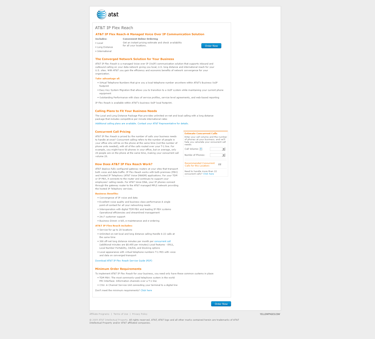 AT&T IP Flexible Reach Service (on ADI/PNT) Implementation Phases