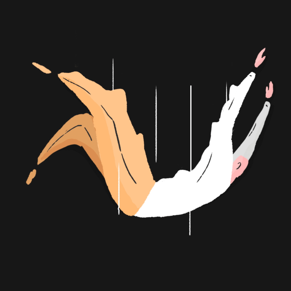 Among Us Falling Gif