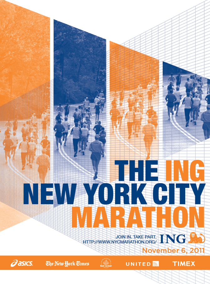 NYC Marathon McCall Design