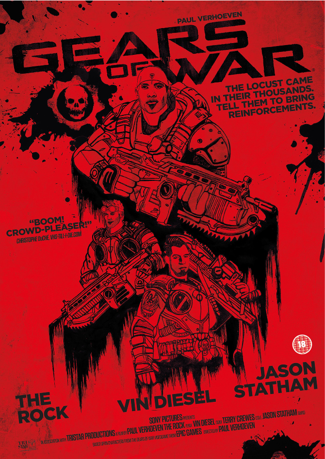 Gears of War Movie Poster Russell Cuffe