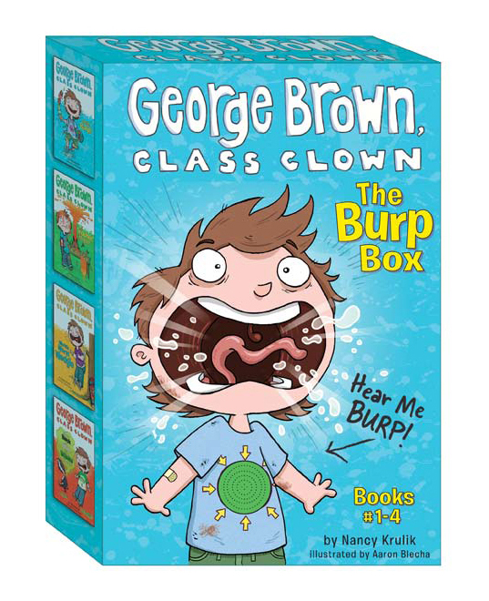 Brown Class Clown Aaron Blecha Illustration