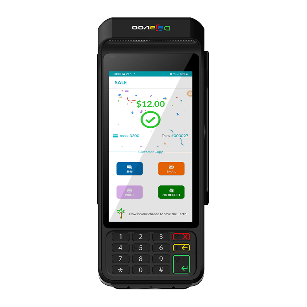 Dejavoo P3 Bluetooth/WiFi Handheld Wireless Terminal