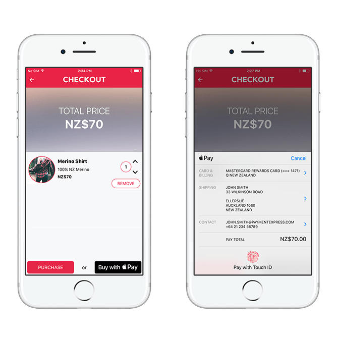 Payment Express Apple Pay EFTPOS Payment Gateway Online Credit