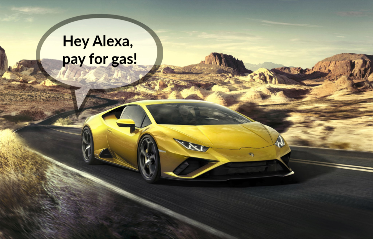 Hey Alexa, fill up my gas tank Payments NEXT