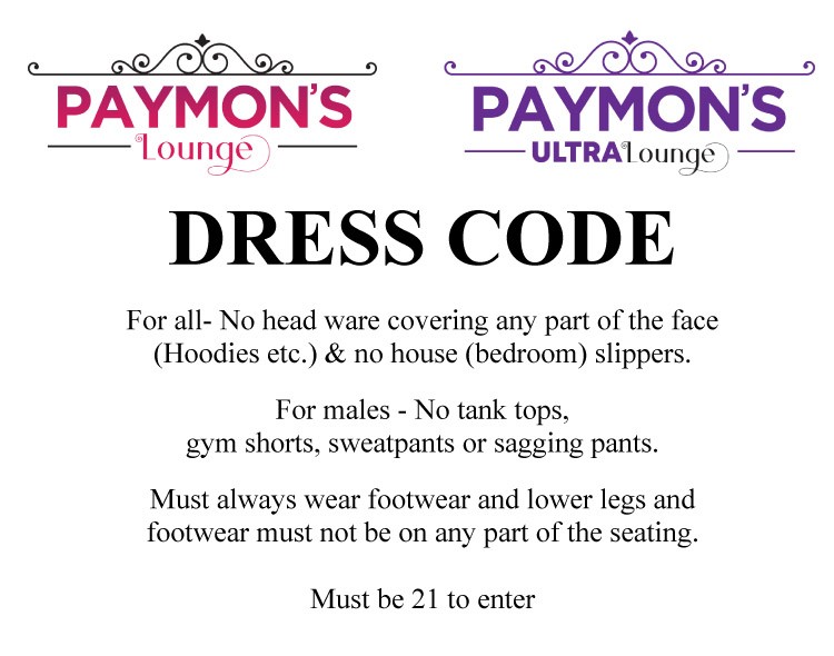 Dress Code PAYMON'S Fresh Kitchen and Lounge Mediterranean