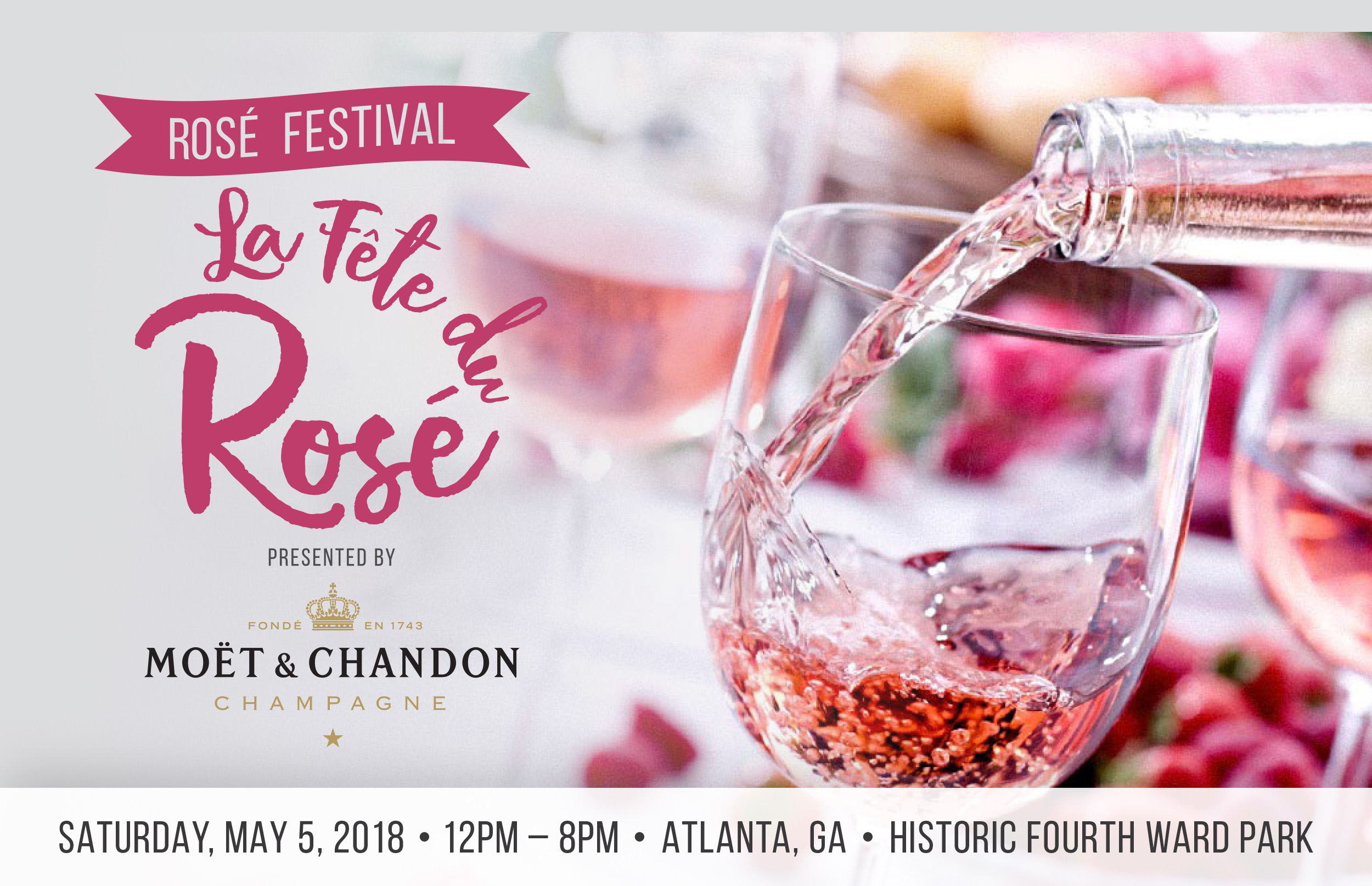 Full Lineup Announced for La Fête du Rosé Inaugural Rosé Picnic Pay