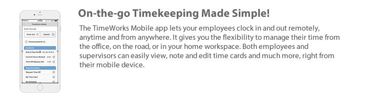 TimeWorksTouch Manual payrollservers