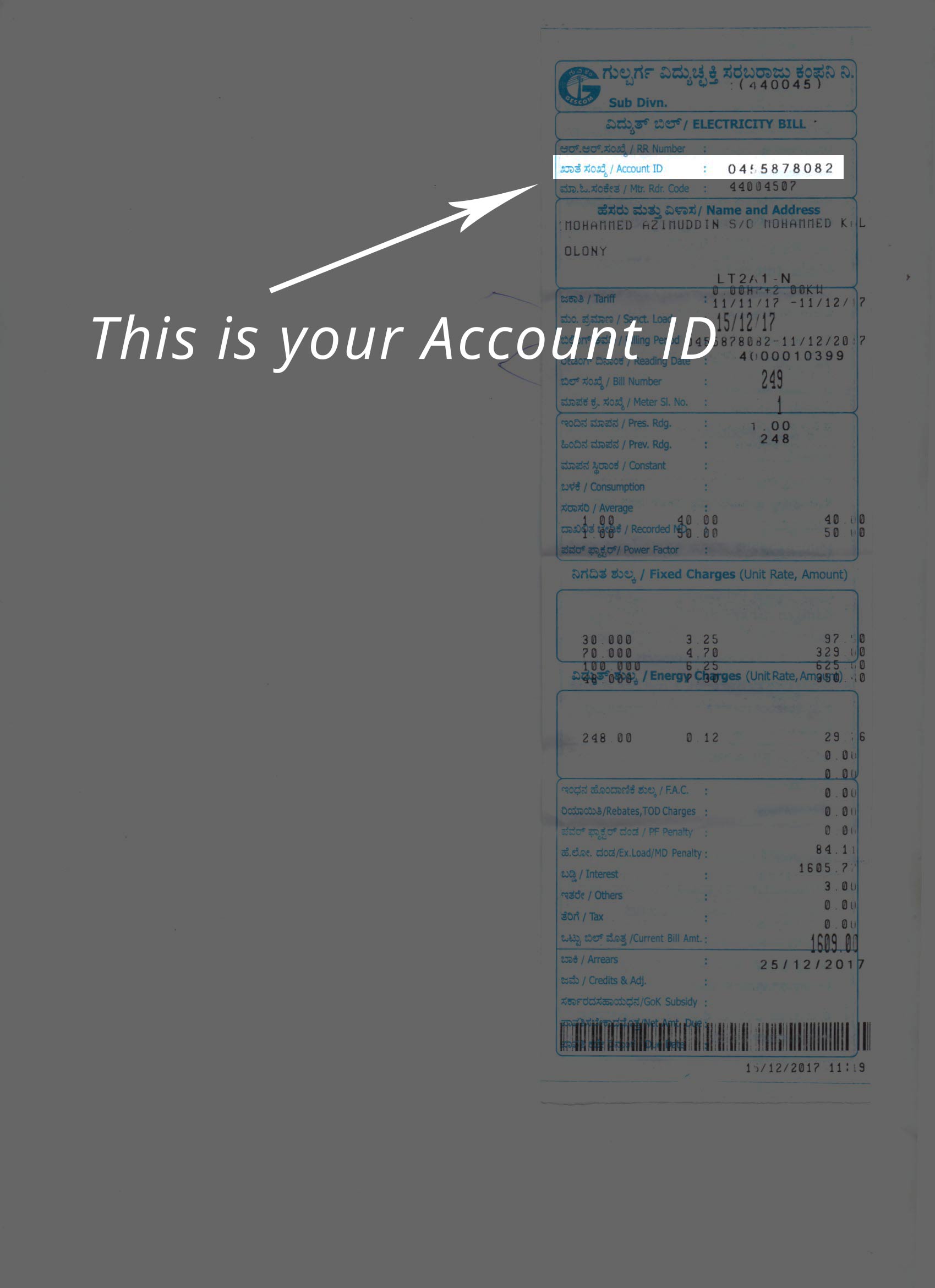 Make Online Bill Payment Gulbarga Electricity Bill