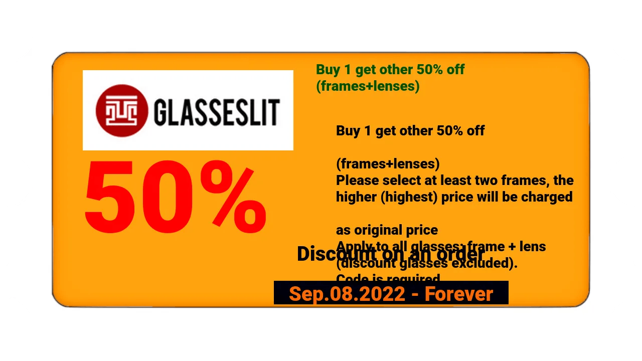 View other sales and coupons at Glasseslit