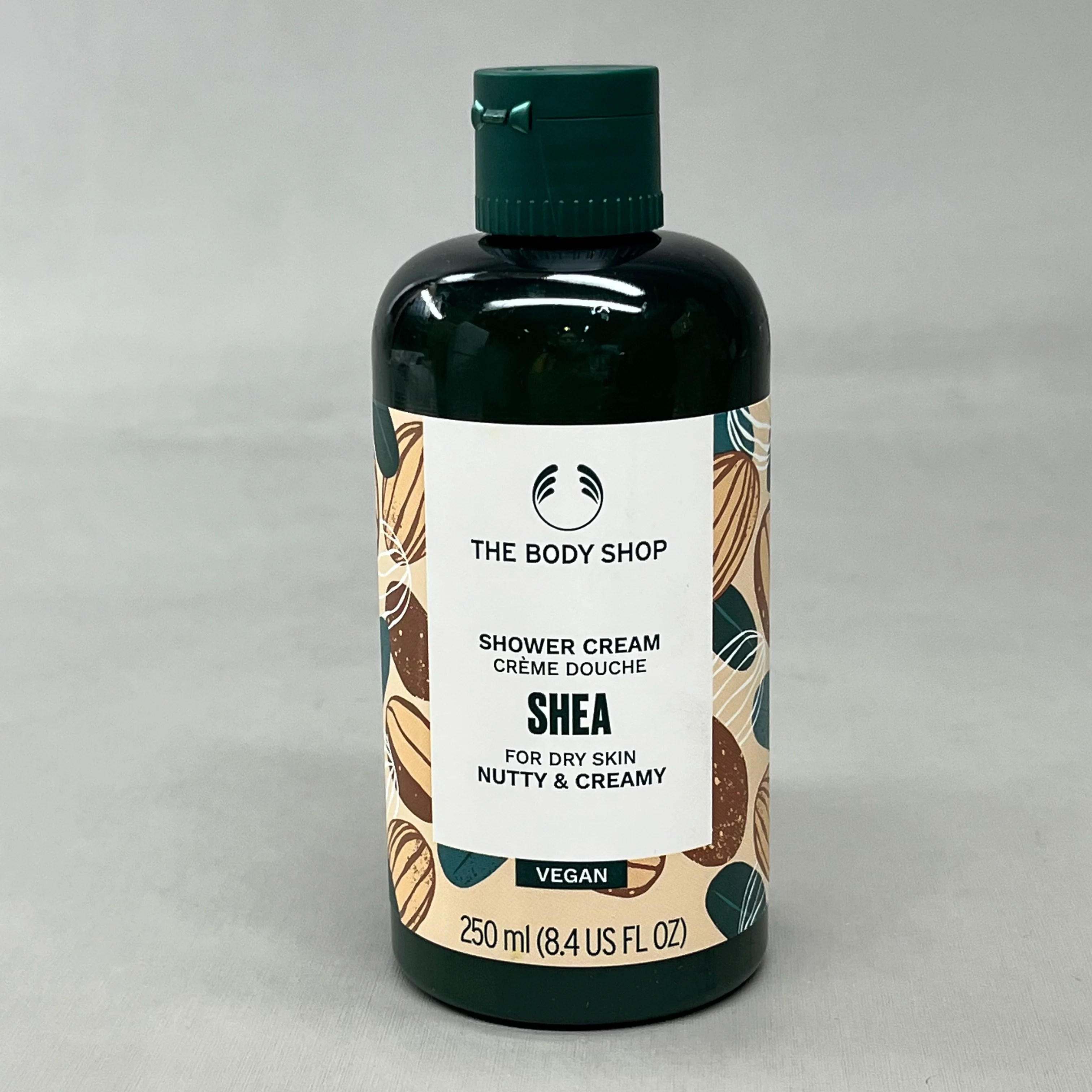 THE BODY SHOP Shea Shower Cream For Dry Skin Nutty and Creamy 8.4 oz X