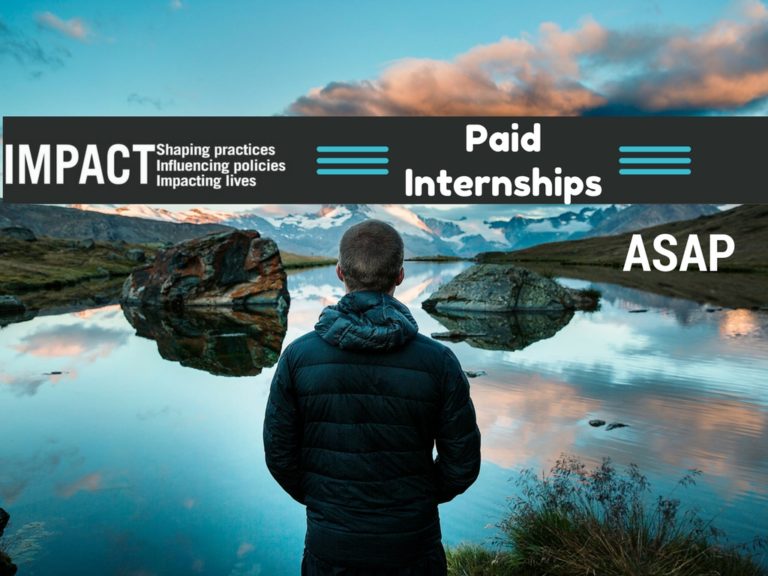 2 Paid Impact Initiatives Internships (ASAP) Paid Internships Daily