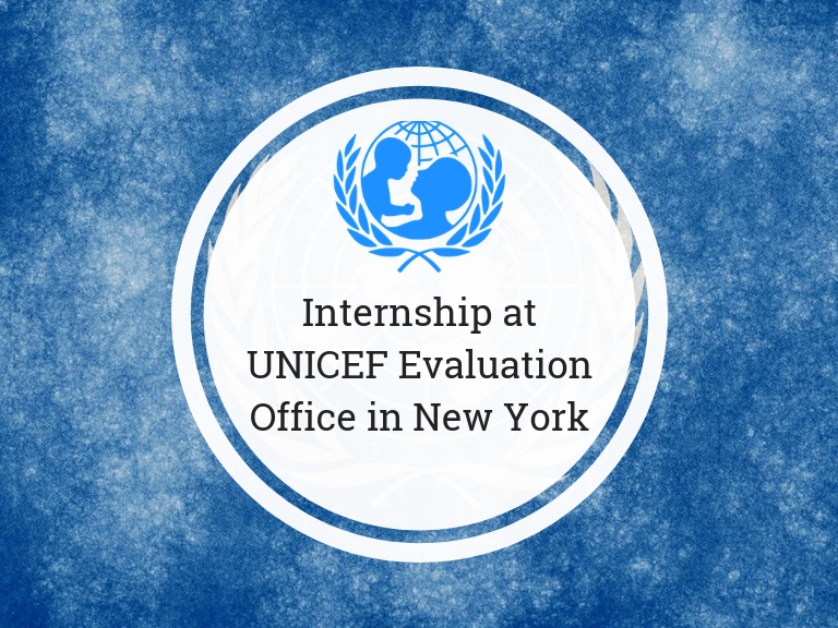 Internship at UNICEF Evaluation Office in New York Paid Internship News