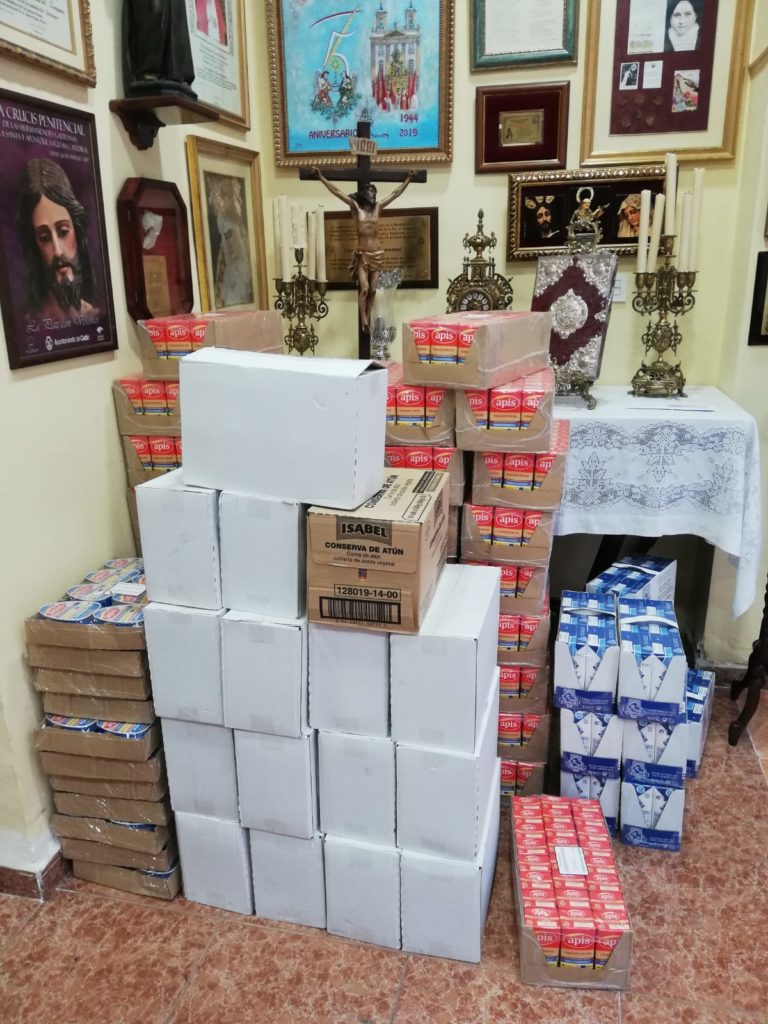 BOLSA DE CARIDAD NTRO. PADRE JESÚS DE LA PAZ HERMANDAD PAZ Y AMPARO CÁDIZ