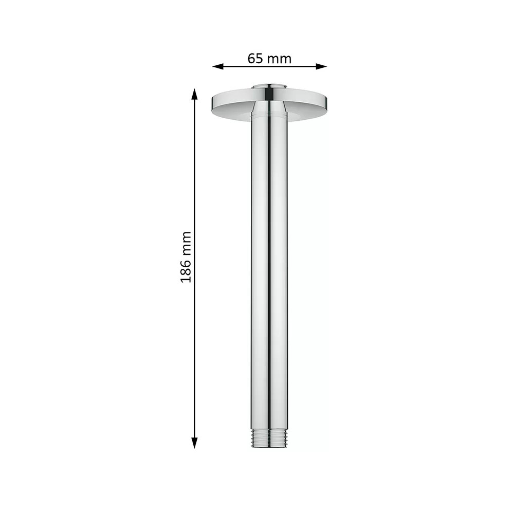 GROHE Tempesta Shower Arm Ceiling