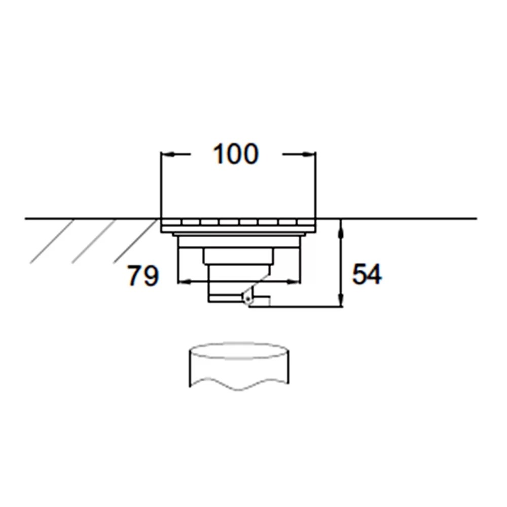 American Standard Floor Drain 4"