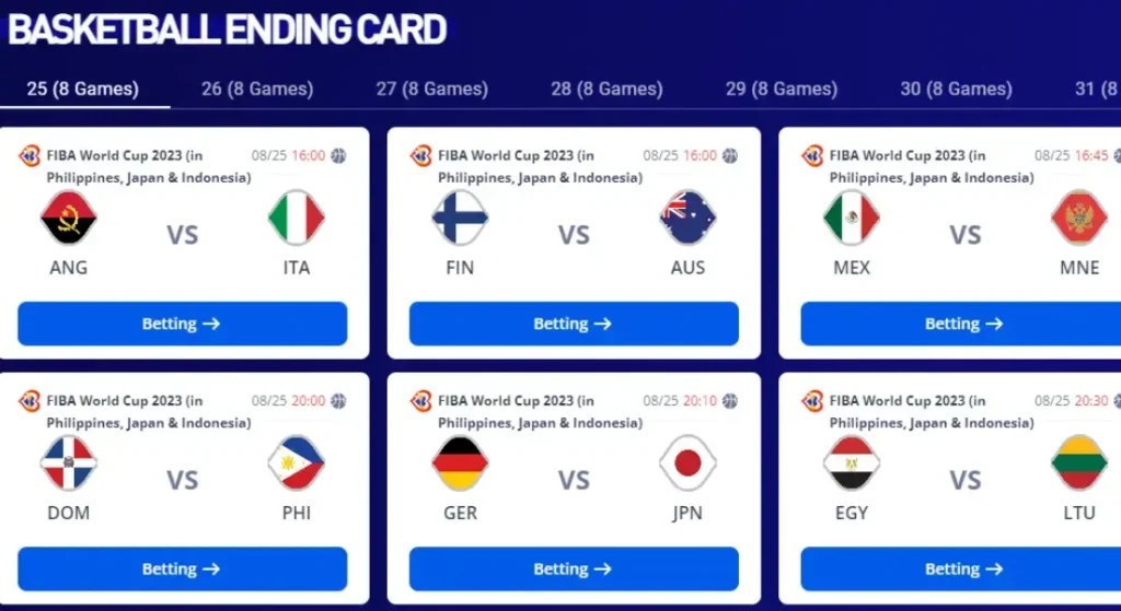 FIBA Basketball World Cup 2023 The World Famous Basketball Tournament