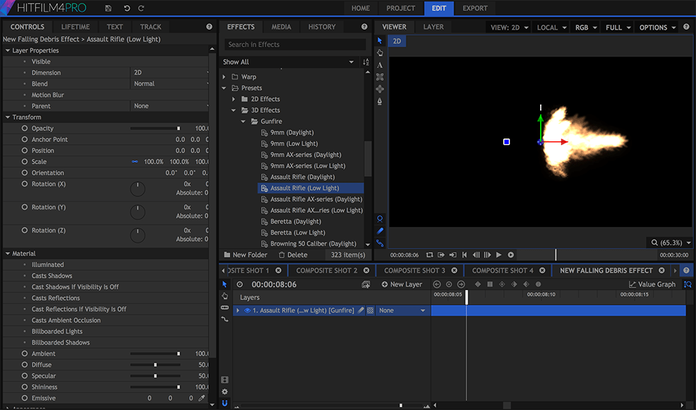 HitFilm 4 Pro Easier, Faster, and Sexier Than After Effects