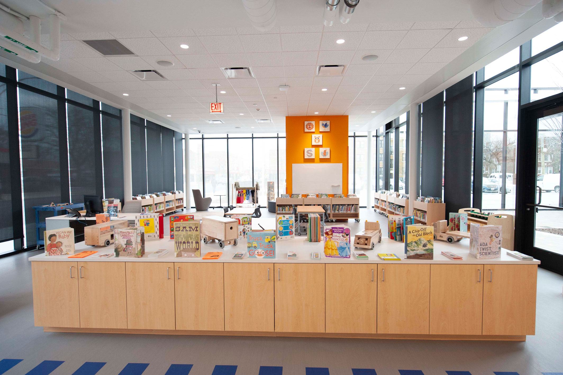 Whitney M. Young, Jr. Branch Library Expansion and Renovation PBC Chicago