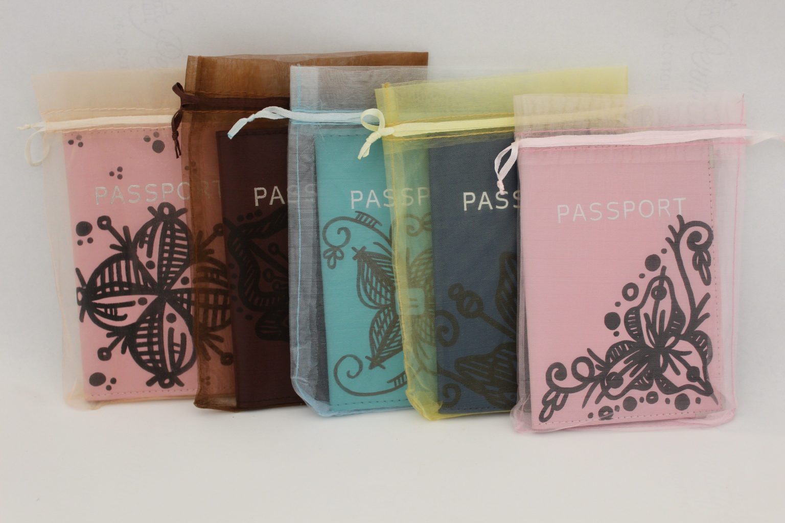 Passport Cover in seethrough bag by Holly Jones Historical Society