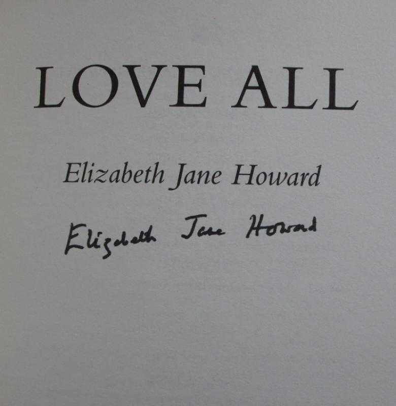 Love All signed copy Books PBFA