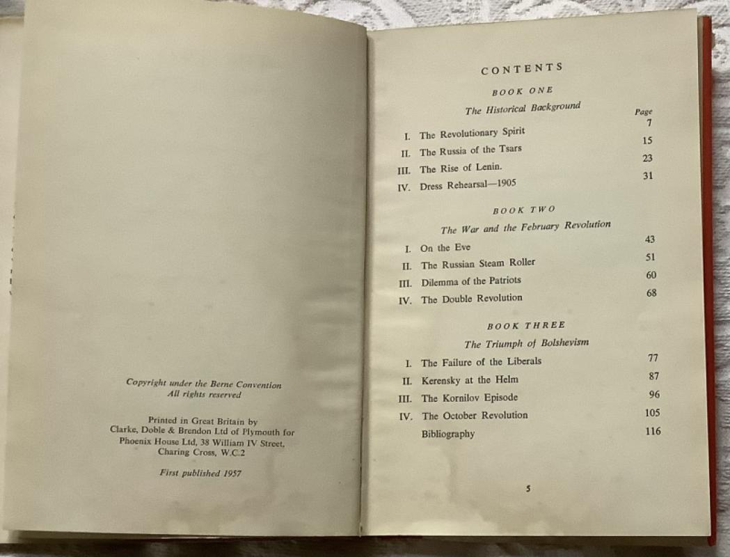 The Two Revolutions. An Eye Witness Study of Russia, 1917 Signed Copy. Books PBFA