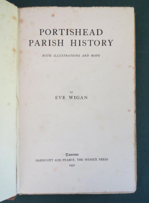 Portishead Parish History Books PBFA