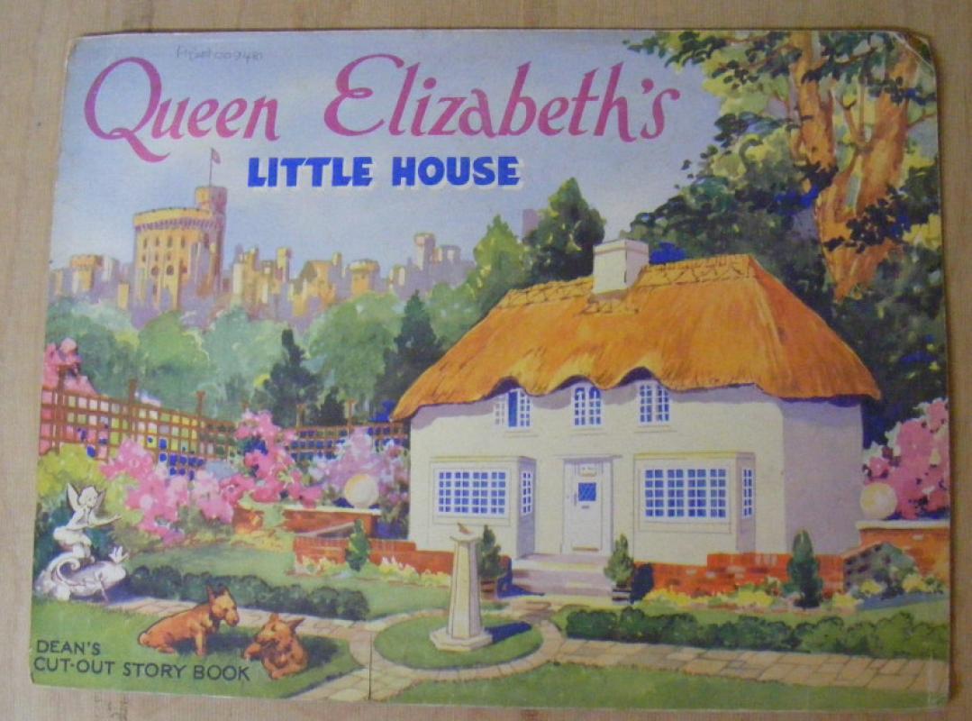 Queen Elizabeth's Little House Cut Out Book Books PBFA