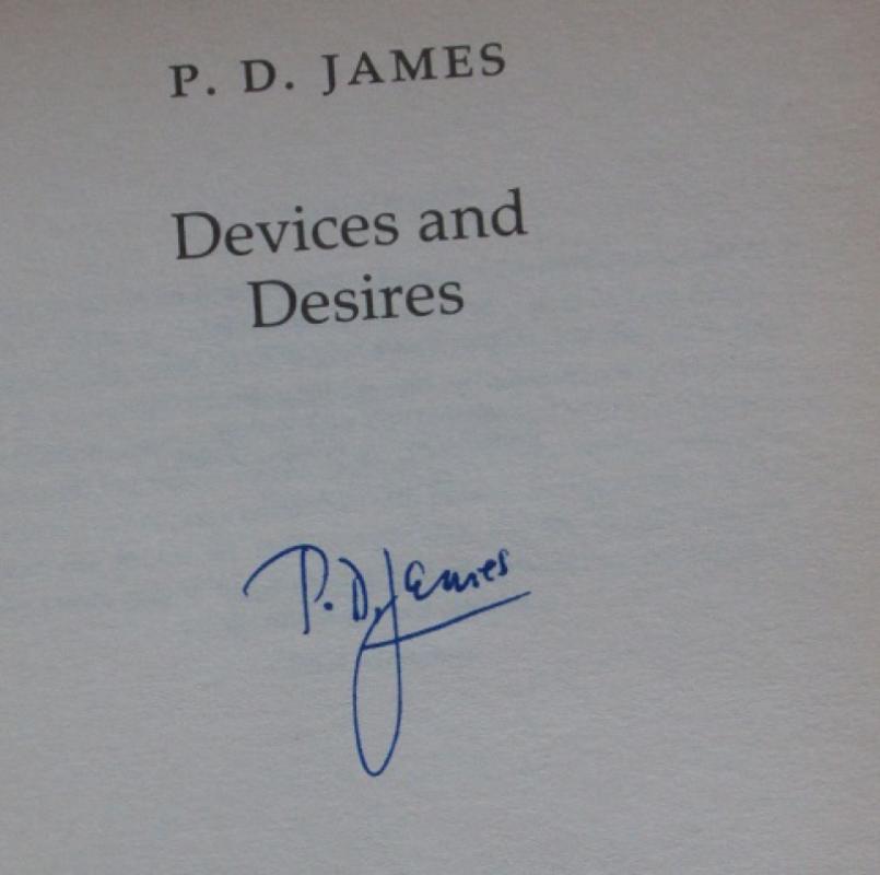 Devices and Desires signed copy Books PBFA