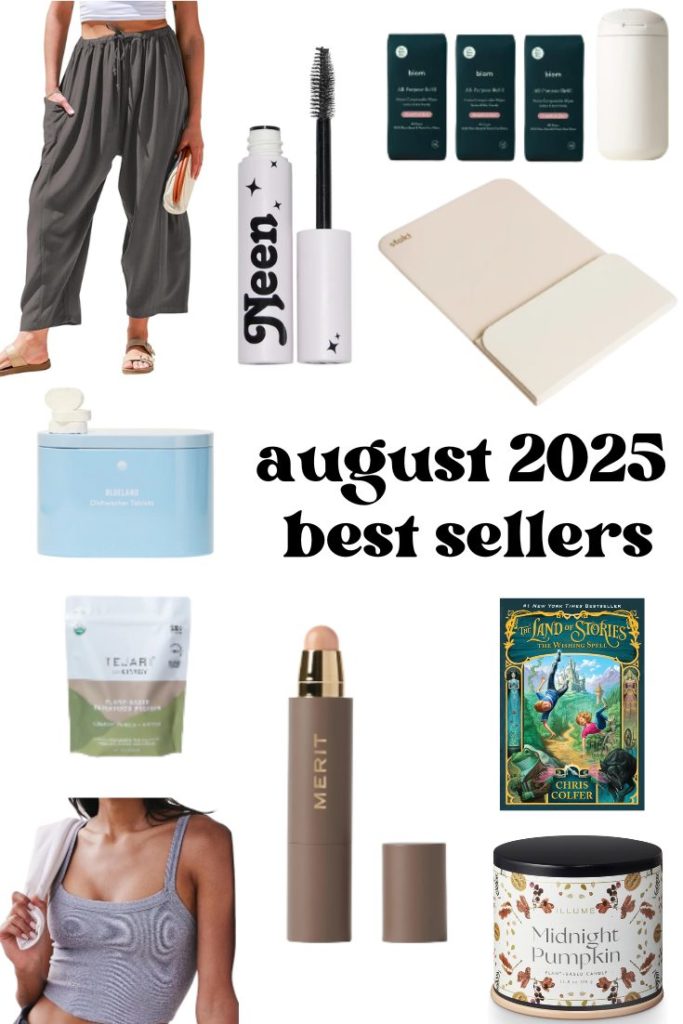august 2025 best sellers