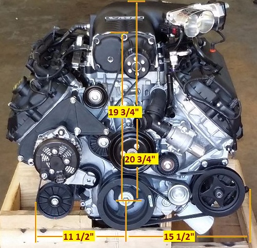 5.0L Coyote Speed Drive for VMP/Roush Supercharger and Modular Ford Air