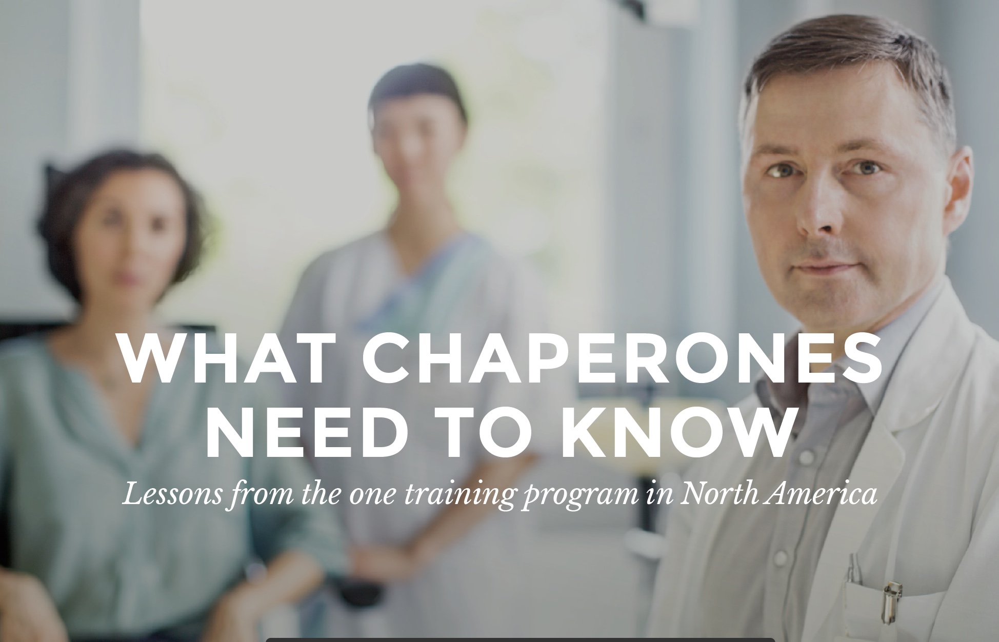 What Chaperones Need to Know • PBI Education