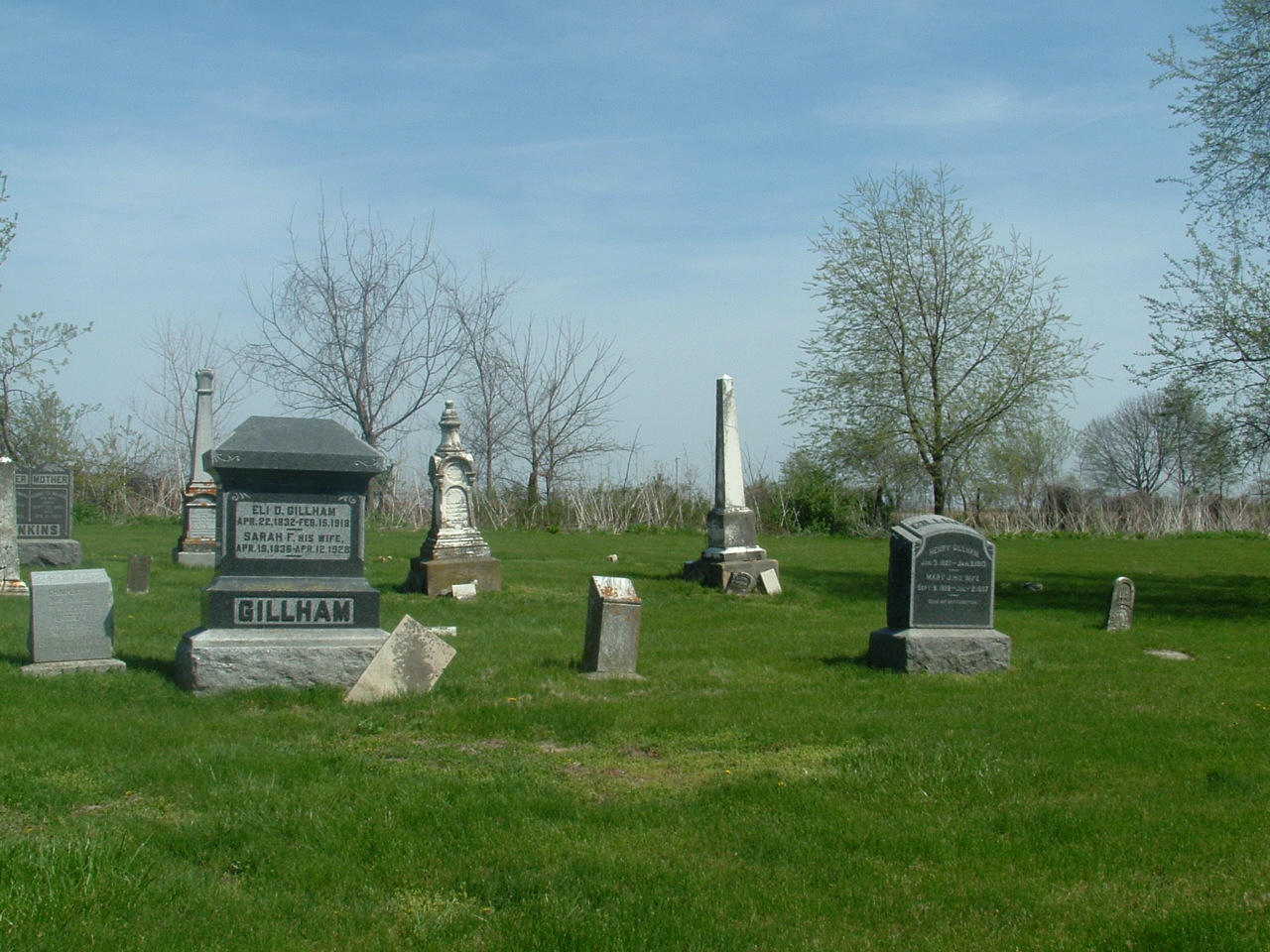 Primitive Baptist Library Walker Cemetery, Walker Township, Hancock County, Illinois