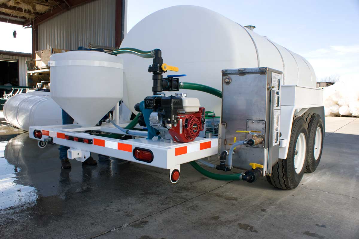 Chemical Mixing Trailers