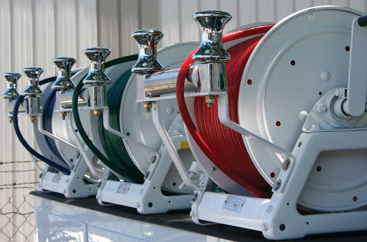 Spray Hose and Hose Reels