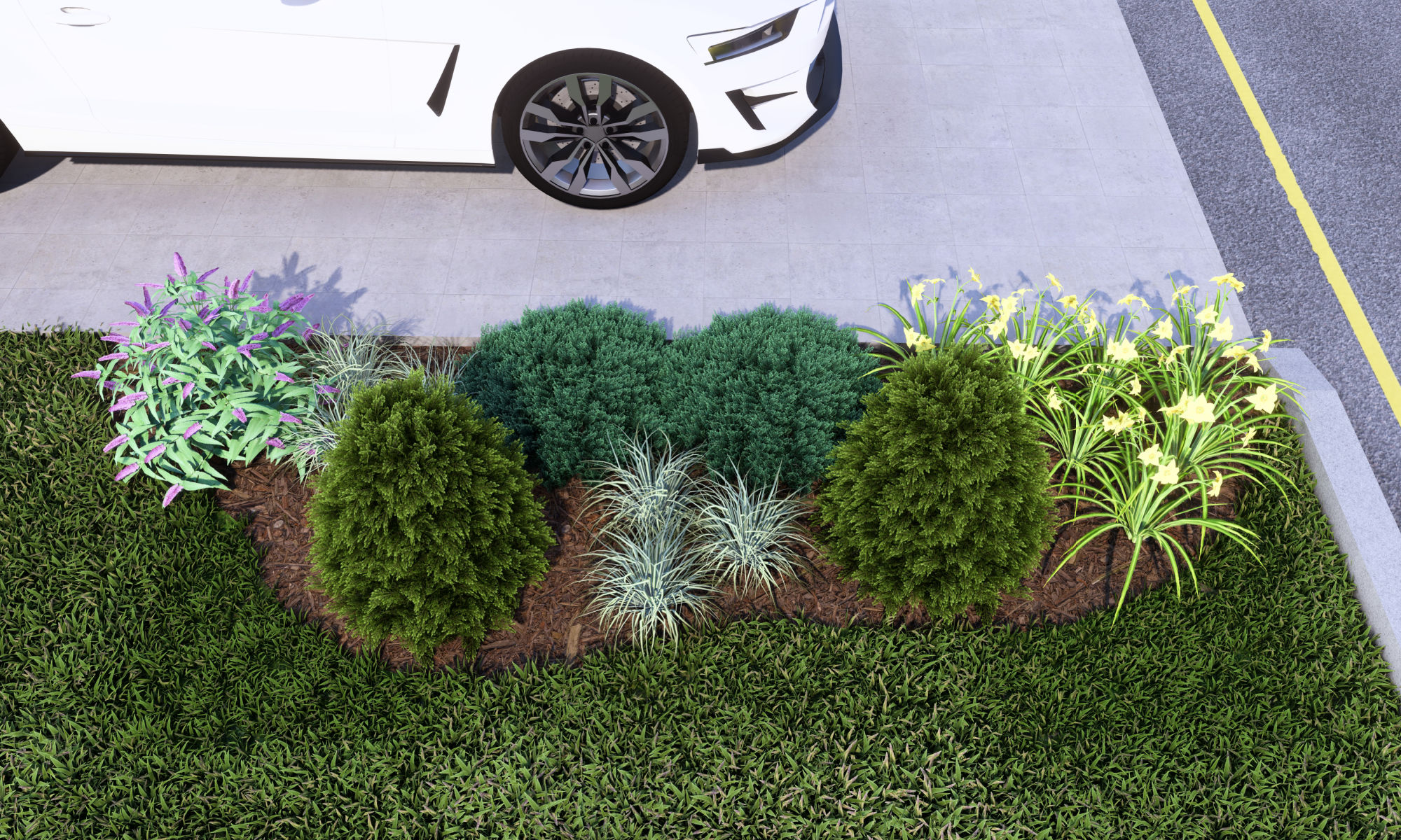 Driveway Landscaping On A Budget Simple Ideas That Make A Big Impact