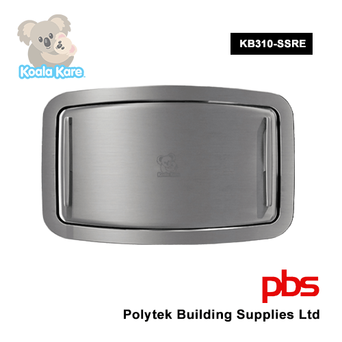 KOALA KB310SSRE Recessedmounted Horizontal Baby Changing Station