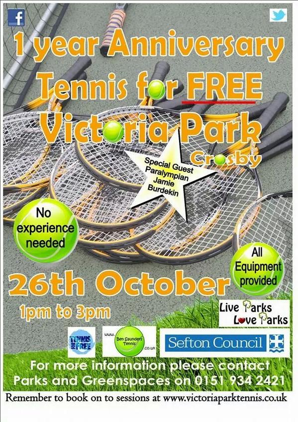Crosby Village on Twitter "VicParkTennis FREE Xplorer activities too